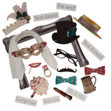 Photo Booth Props - Wedding Accessories (20pcs)